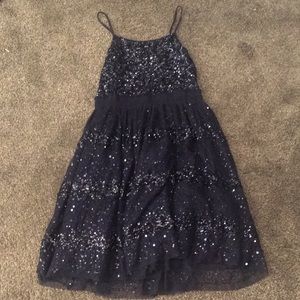 Selling blue dress! Size large in kids, colour blue, brand next.